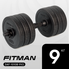 Гантель разборная FITMAN DAF-1010B 9 кг (V2)